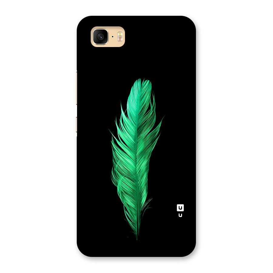 Beautiful Green Feather Back Case for Zenfone 3s Max
