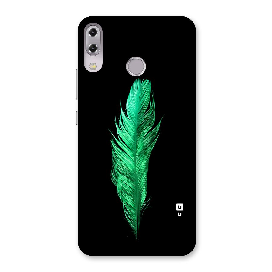 Beautiful Green Feather Back Case for Zenfone 5Z