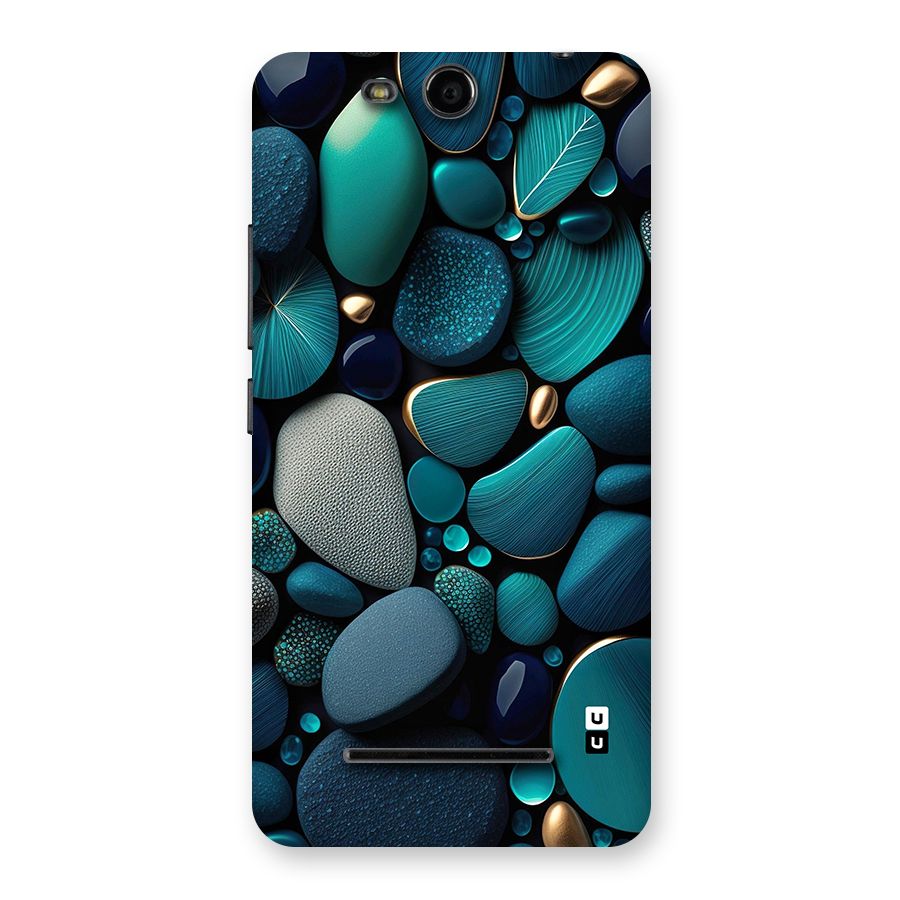 Beautiful Pebble Stones Back Case for Canvas Juice 3 Q392