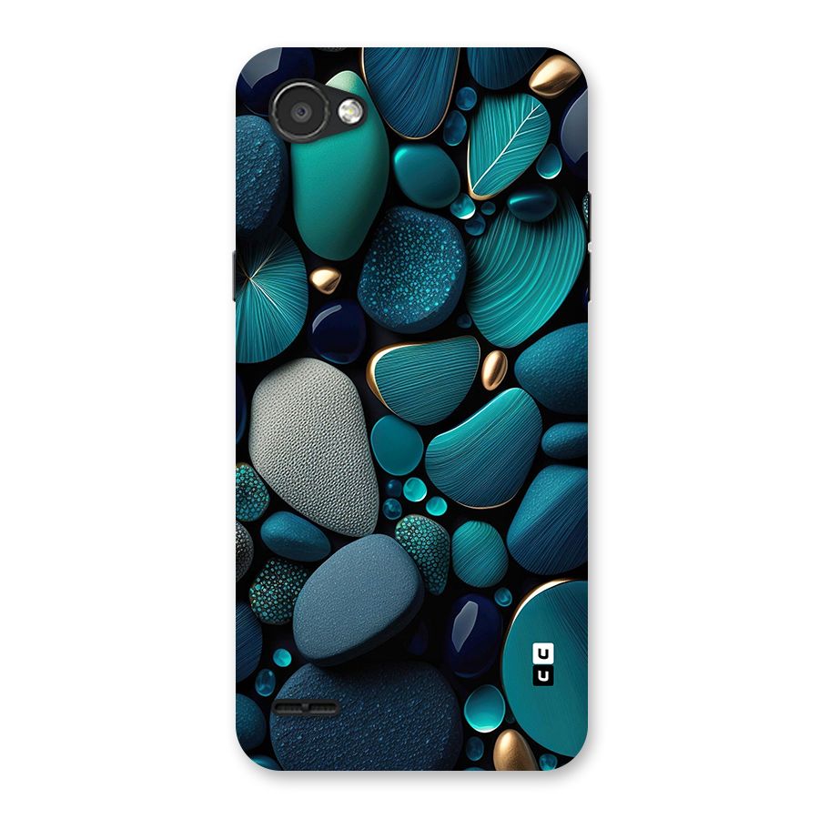 Beautiful Pebble Stones Back Case for LG Q6