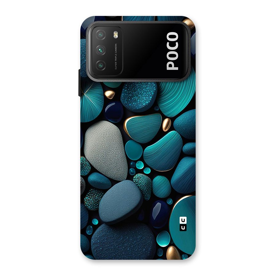 Beautiful Pebble Stones Back Case for Poco M3