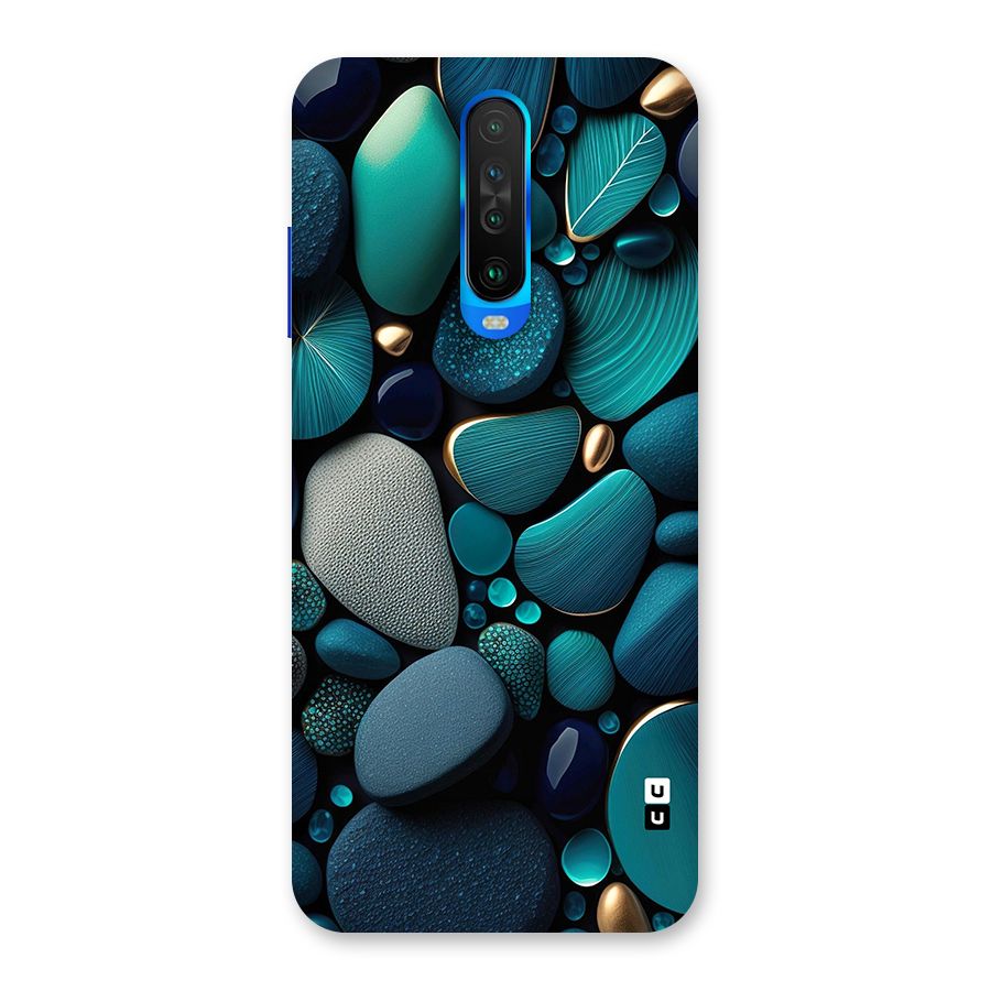 Beautiful Pebble Stones Back Case for Poco X2