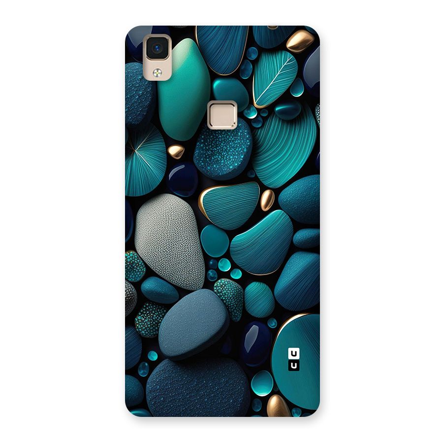 Beautiful Pebble Stones Back Case for V3 Max