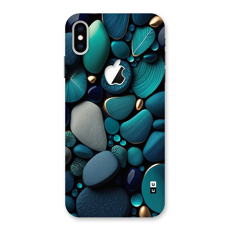 Beautiful Pebble Stones Back Case for iPhone XS Max Apple Cut