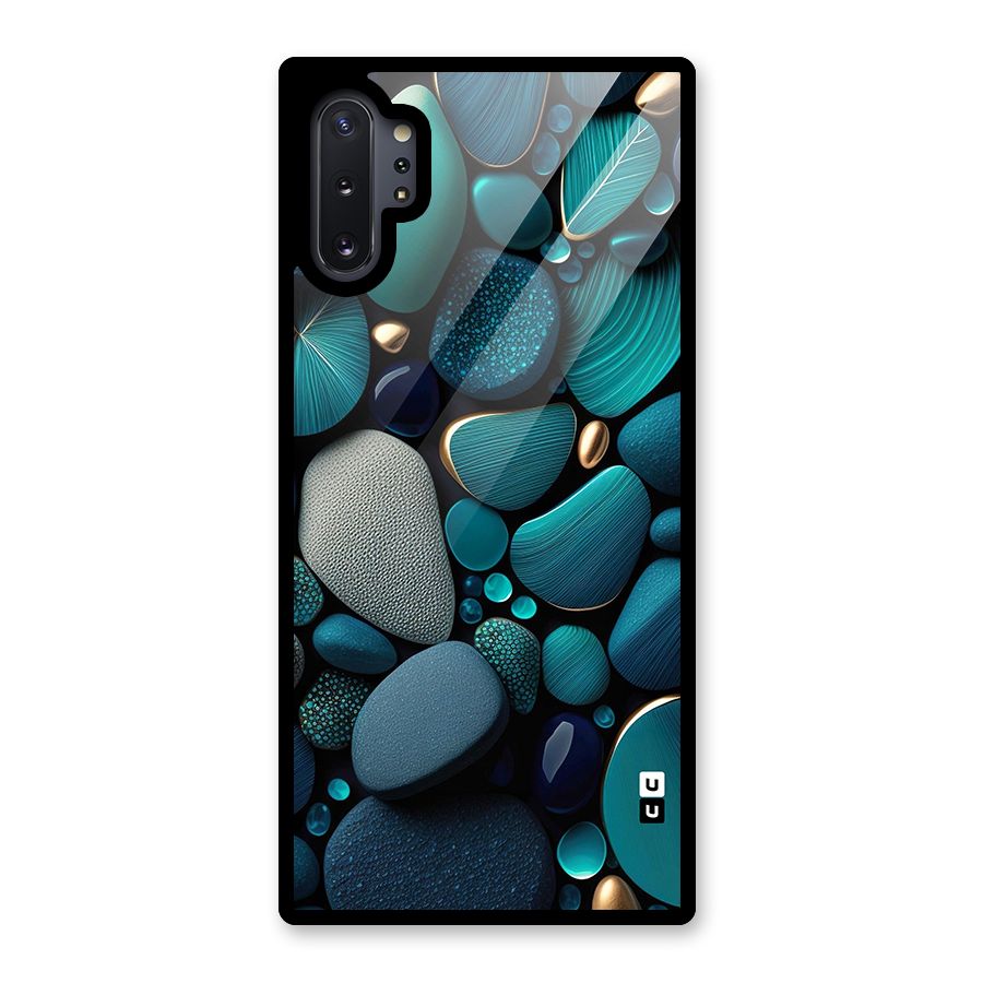 Beautiful Pebble Stones Glass Back Case for Galaxy Note 10 Plus