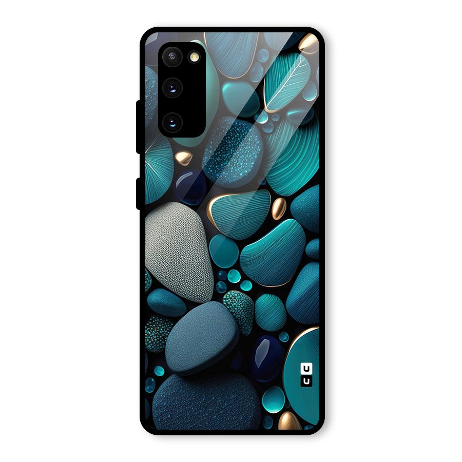 Beautiful Pebble Stones Glass Back Case for Galaxy S20 FE
