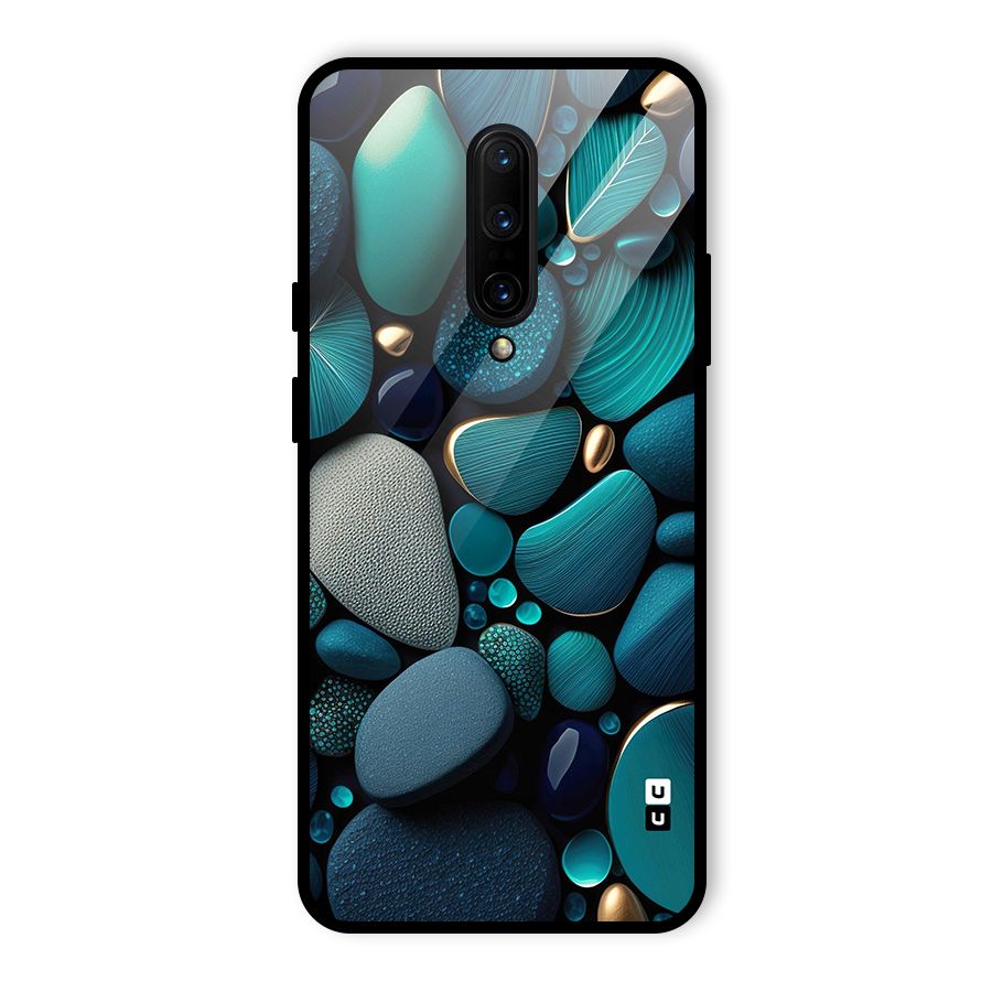 Beautiful Pebble Stones Glass Back Case for OnePlus 7 Pro