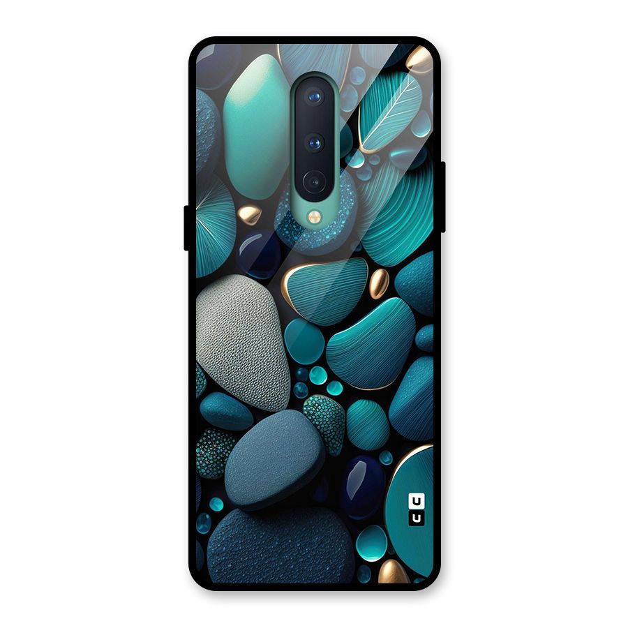 Beautiful Pebble Stones Glass Back Case for OnePlus 8