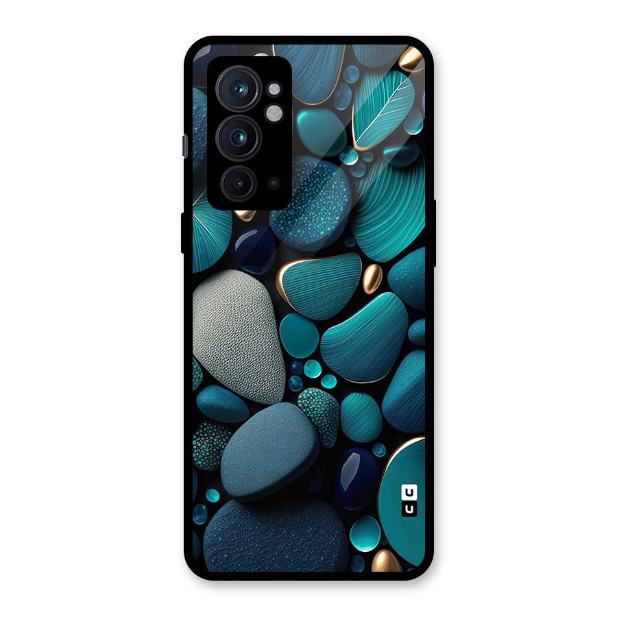 Beautiful Pebble Stones Glass Back Case for OnePlus 9RT 5G
