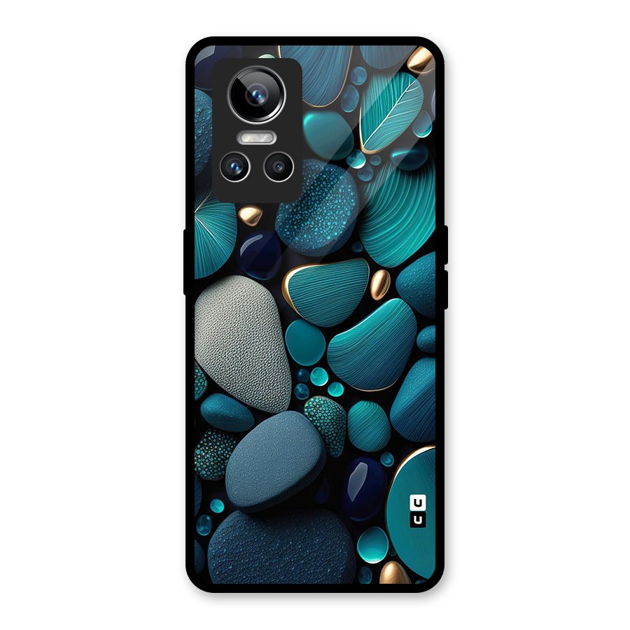 Beautiful Pebble Stones Glass Back Case for Realme GT Neo 3