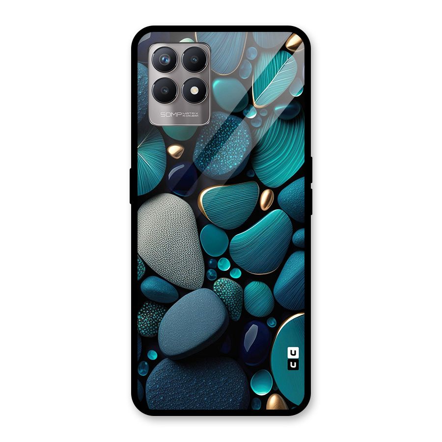 Beautiful Pebble Stones Glass Back Case for Realme Narzo 50