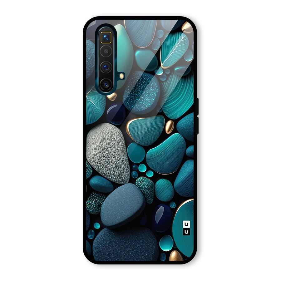 Beautiful Pebble Stones Glass Back Case for Realme X3