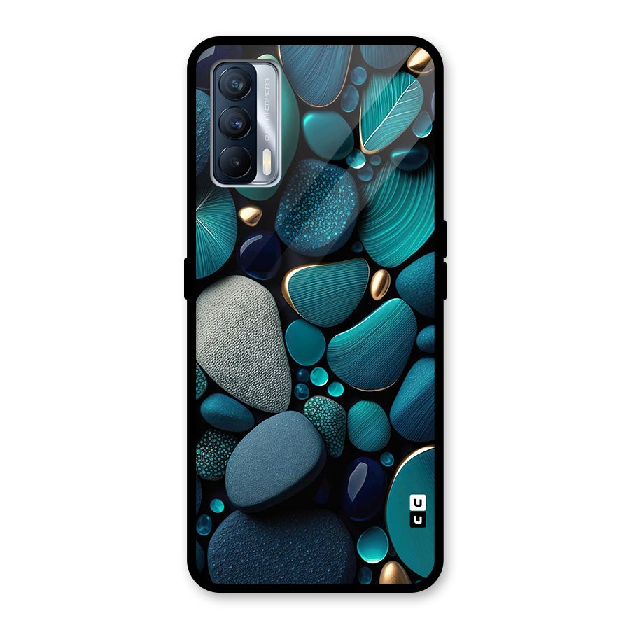 Beautiful Pebble Stones Glass Back Case for Realme X7
