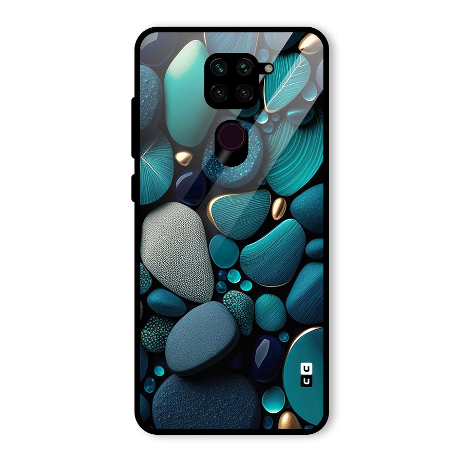 Beautiful Pebble Stones Glass Back Case for Redmi Note 9