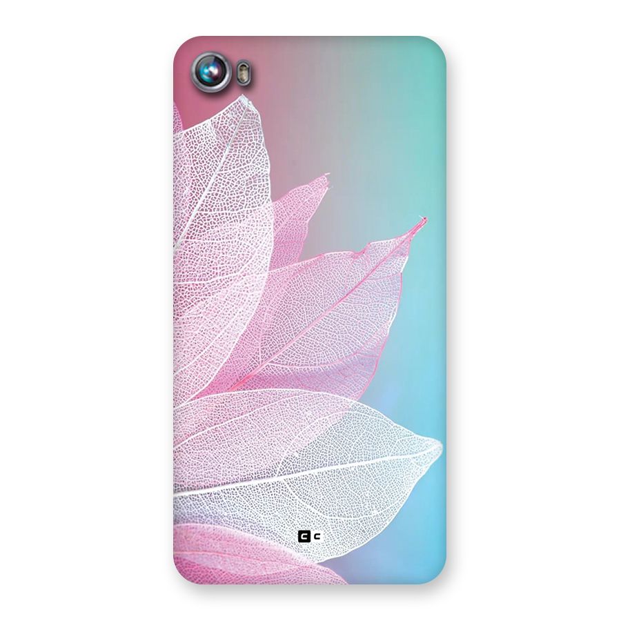 Beautiful Petals Vibes Back Case for Canvas Fire 4 (A107)