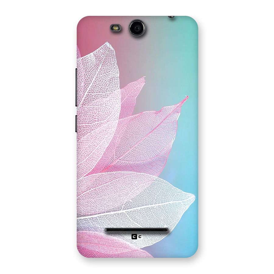 Beautiful Petals Vibes Back Case for Canvas Juice 3 Q392