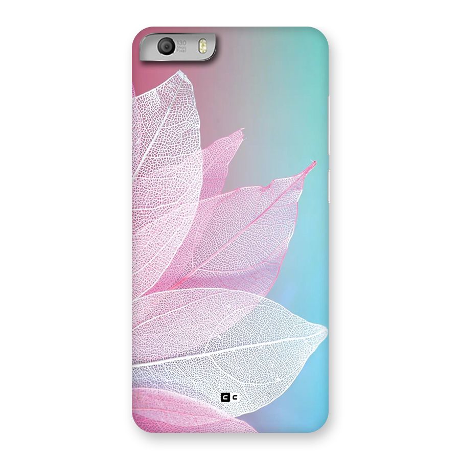 Beautiful Petals Vibes Back Case for Canvas Knight 2