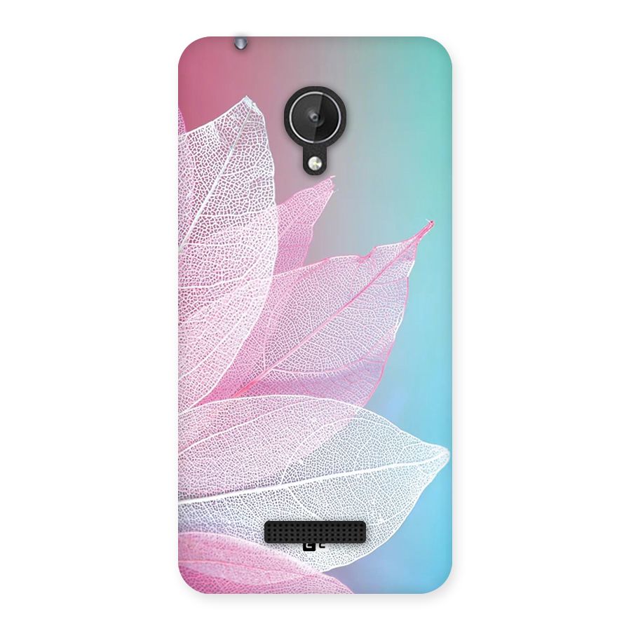 Beautiful Petals Vibes Back Case for Canvas Spark Q380