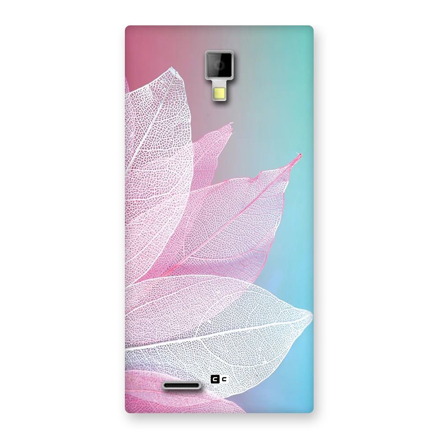 Beautiful Petals Vibes Back Case for Canvas Xpress A99
