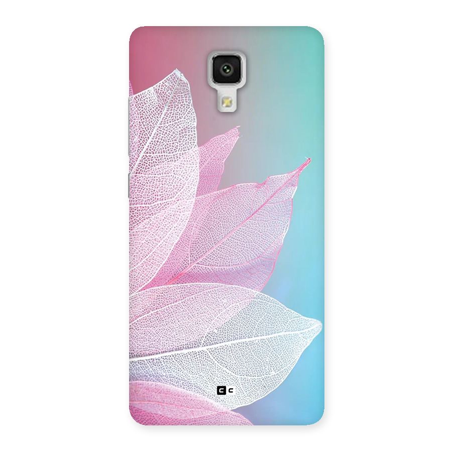 Beautiful Petals Vibes Back Case for Mi4