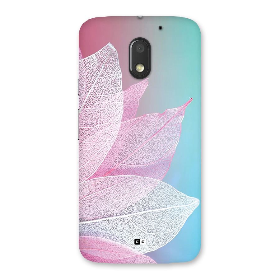 Beautiful Petals Vibes Back Case for Moto E3 Power