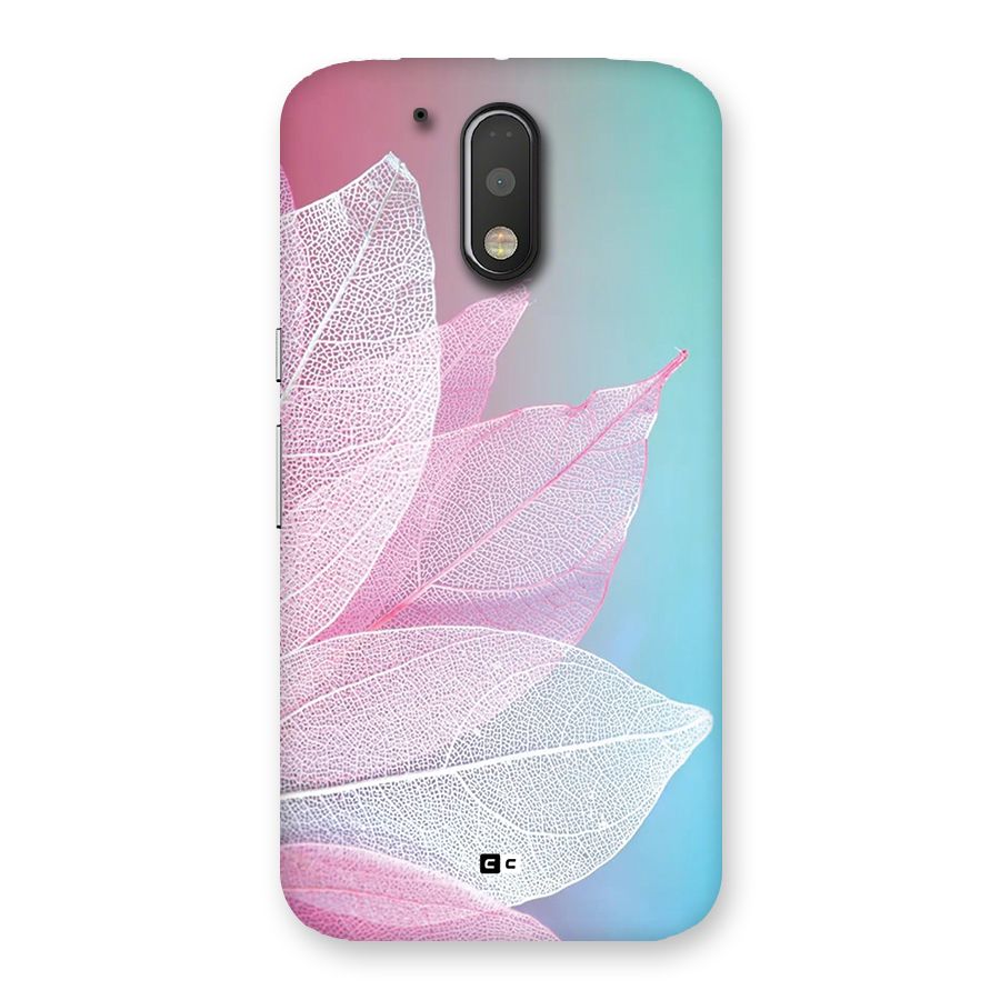Beautiful Petals Vibes Back Case for Moto G4