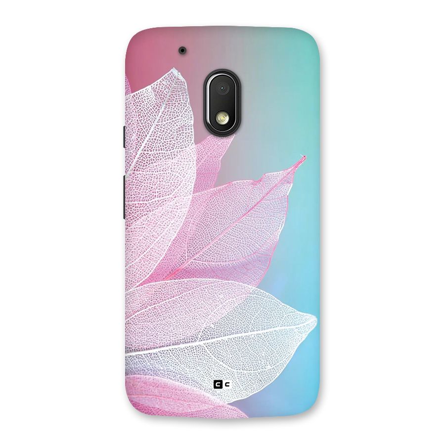 Beautiful Petals Vibes Back Case for Moto G4 Play