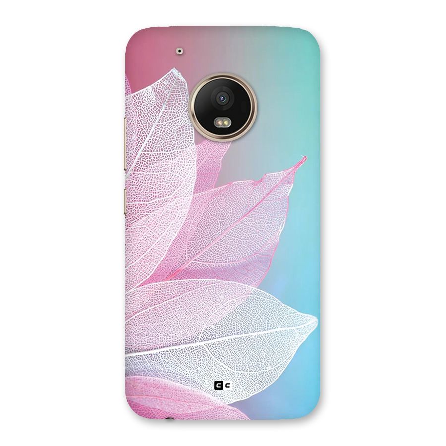 Beautiful Petals Vibes Back Case for Moto G5 Plus