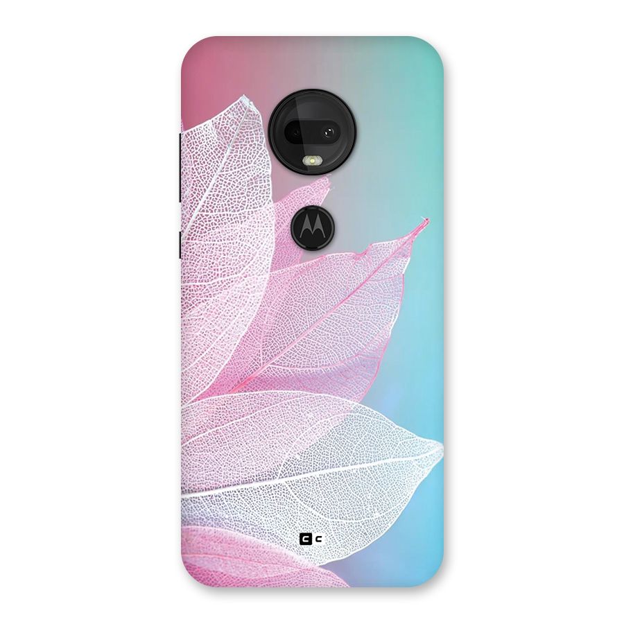 Beautiful Petals Vibes Back Case for Moto G7