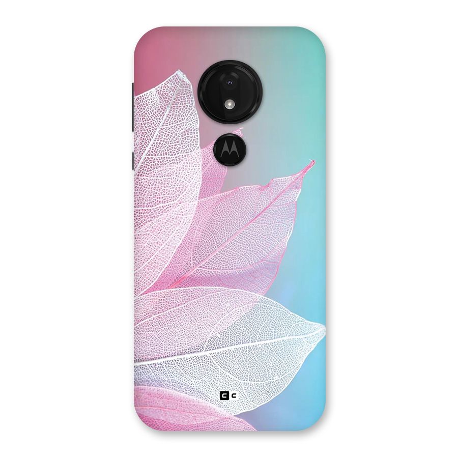 Beautiful Petals Vibes Back Case for Moto G7 Power