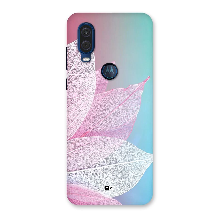Beautiful Petals Vibes Back Case for Motorola One Vision
