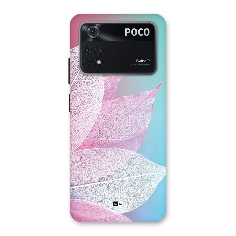 Beautiful Petals Vibes Back Case for Poco M4 Pro 4G