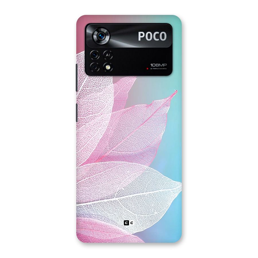 Beautiful Petals Vibes Back Case for Poco X4 Pro 5G