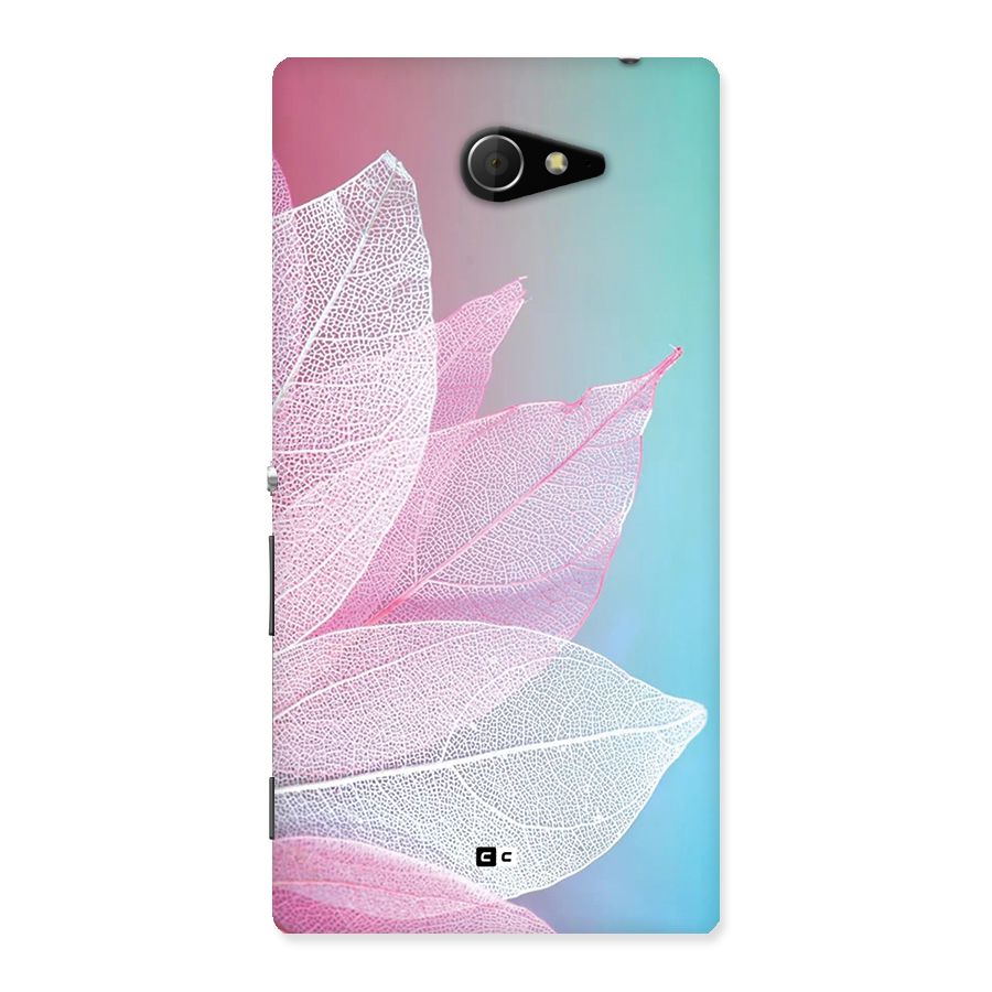 Beautiful Petals Vibes Back Case for Xperia M2