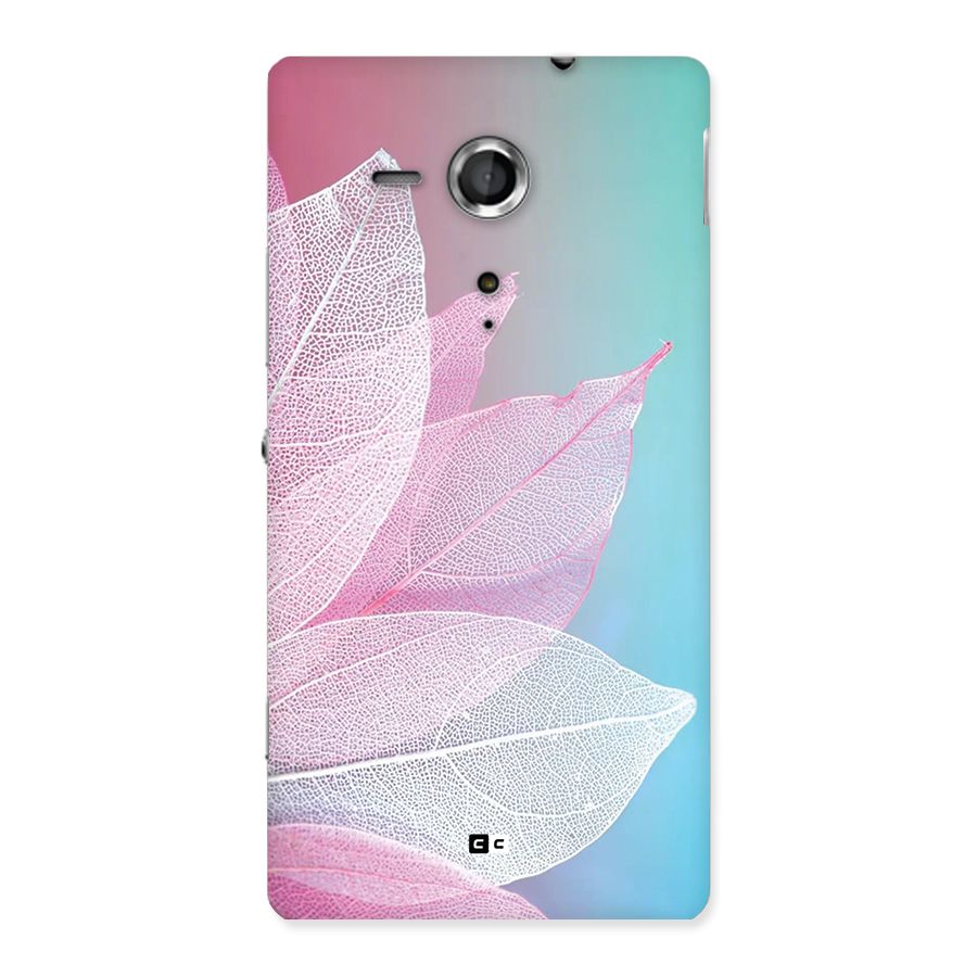 Beautiful Petals Vibes Back Case for Xperia Sp