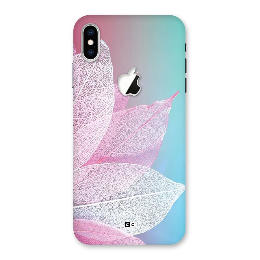 Beautiful Petals Vibes Back Case for iPhone XS Max Apple Cut
