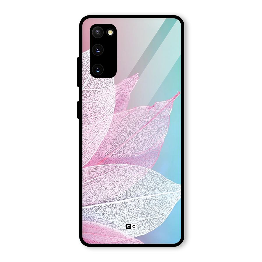 Beautiful Petals Vibes Glass Back Case for Galaxy S20 FE 5G