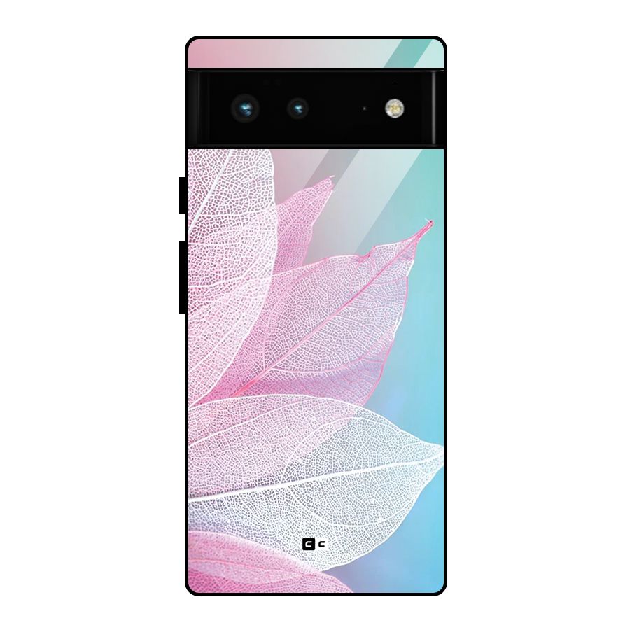 Beautiful Petals Vibes Glass Back Case for Google Pixel 6