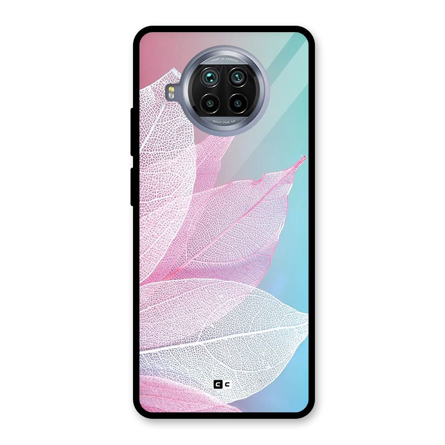 Beautiful Petals Vibes Glass Back Case for Mi 10i