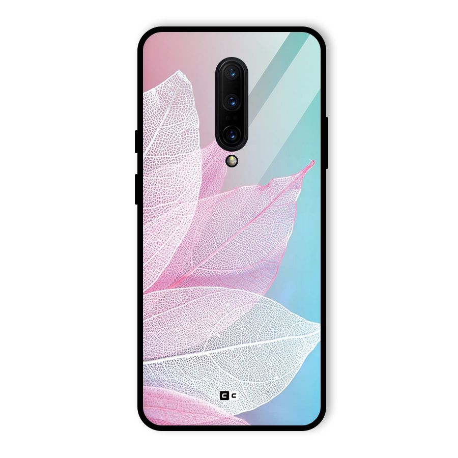 Beautiful Petals Vibes Glass Back Case for OnePlus 7 Pro