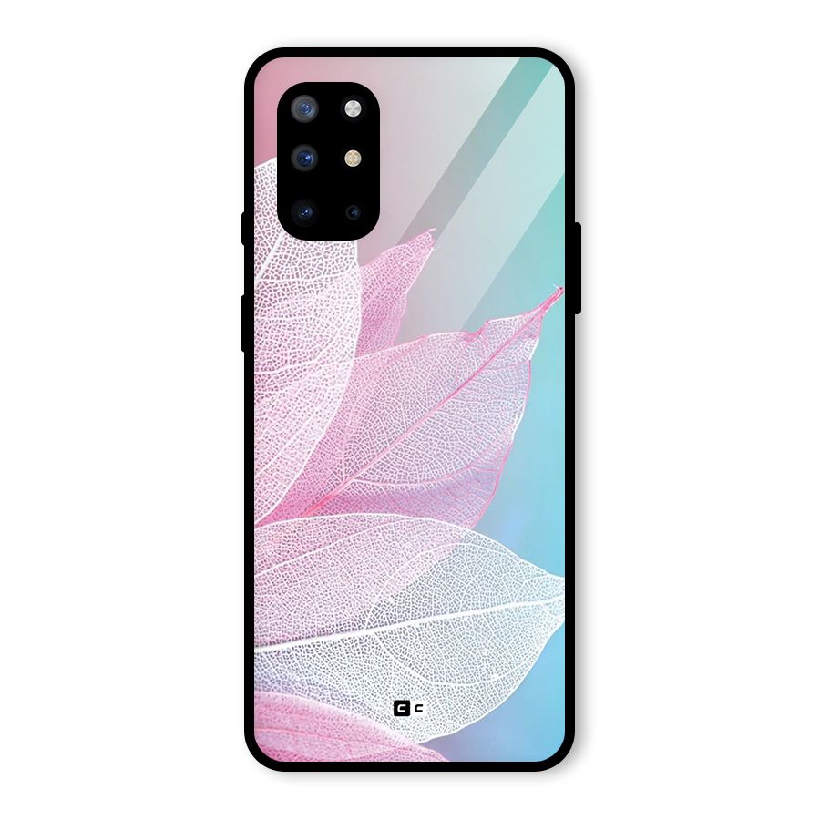 Beautiful Petals Vibes Glass Back Case for OnePlus 8T