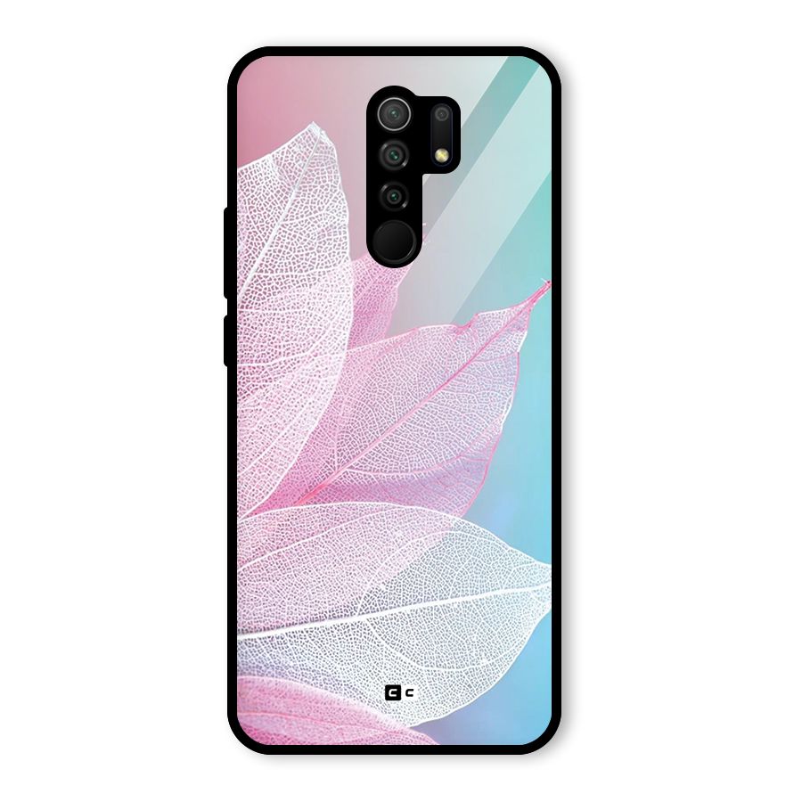Beautiful Petals Vibes Glass Back Case for Poco M2