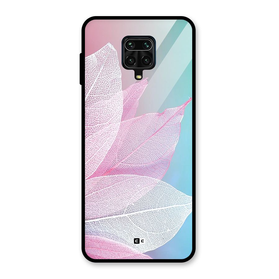 Beautiful Petals Vibes Glass Back Case for Poco M2 Pro
