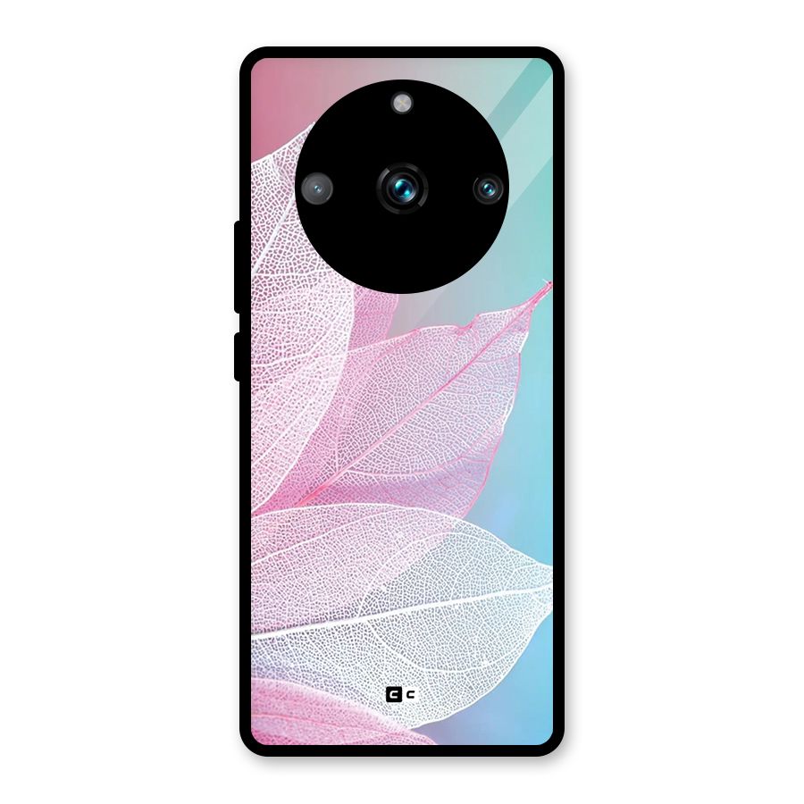 Beautiful Petals Vibes Glass Back Case for Realme 11 Pro Plus