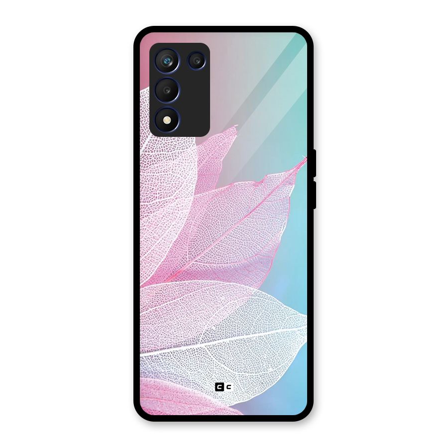 Beautiful Petals Vibes Glass Back Case for Realme 9 5G Speed