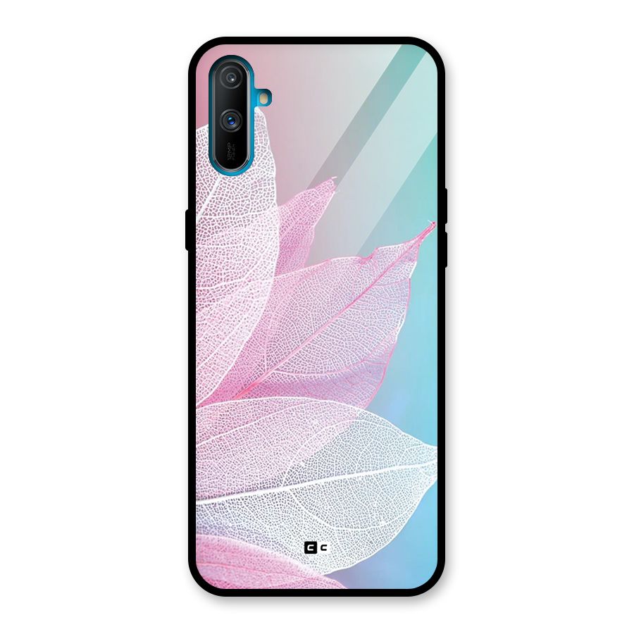 Beautiful Petals Vibes Glass Back Case for Realme C3