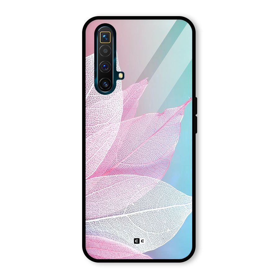 Beautiful Petals Vibes Glass Back Case for Realme X3