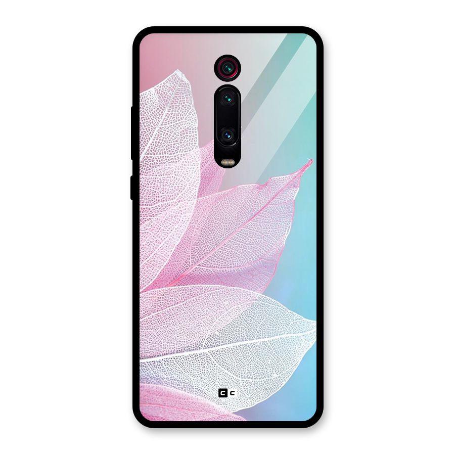Beautiful Petals Vibes Glass Back Case for Redmi K20