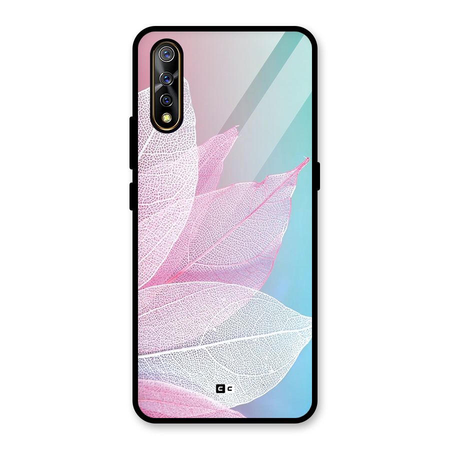 Beautiful Petals Vibes Glass Back Case for Vivo S1