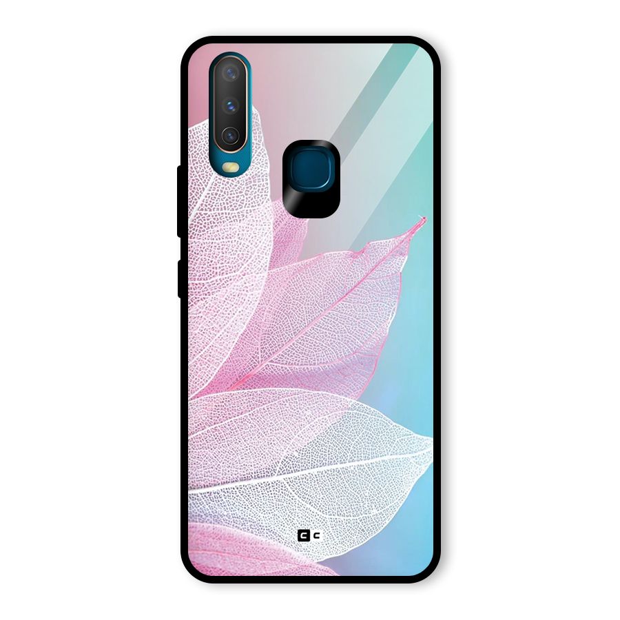 Beautiful Petals Vibes Glass Back Case for Vivo U10